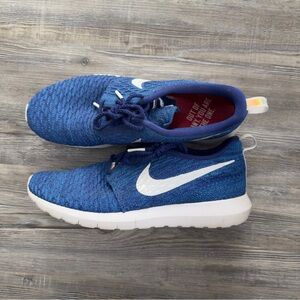 Nike Women’s Roshe NM Flyknit RIO QS Blue Team USA Sneakers Size 10